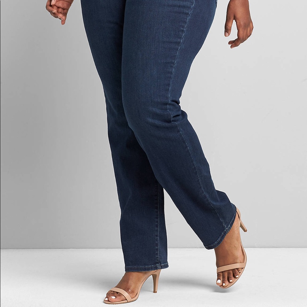 Lane Bryant Genius Fit Boot Cut Jeans